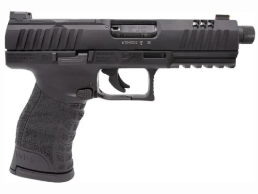 Walther Magnum Pistol (WMP) SD22 with 4.9" Threaded Barrel in 22 WMR, 15 Rounds, Black Polymer Finish