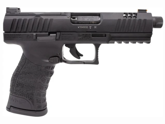 Walther Magnum Pistol (WMP) SD22 with 4.9" Threaded Barrel in 22 WMR, 15 Rounds, Black Polymer Finish