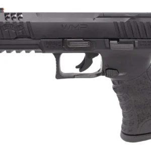 Alternative view of Walther Magnum Pistol (WMP) SD22 with 4.9" Threaded Barrel in 22 WMR, 15 Rounds, Black Polymer Finish